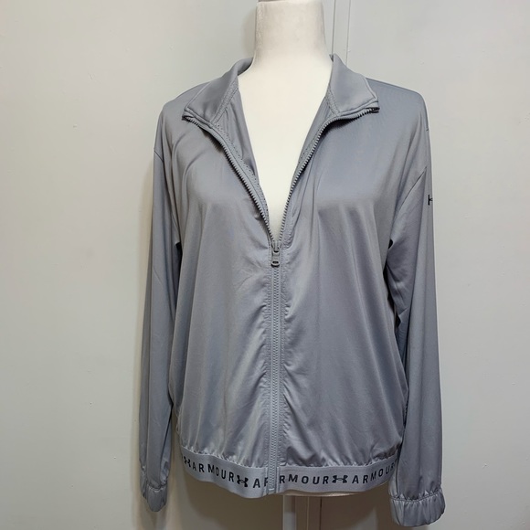 Under Armour Jackets & Blazers - Under Armour grey track jacket.